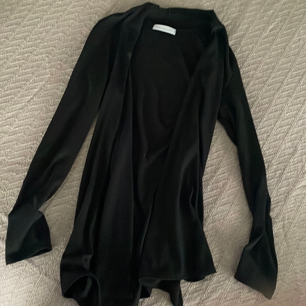 Chris & Carol black cardigan